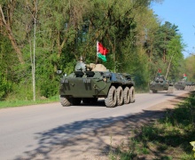 Минобороны Беларуси начало внезапную проверку войск недалеко от границы с Украиной