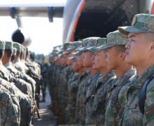 В Беларусь прибыли китайские военные