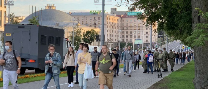 Во всех городах Беларуси проходит акция протеста