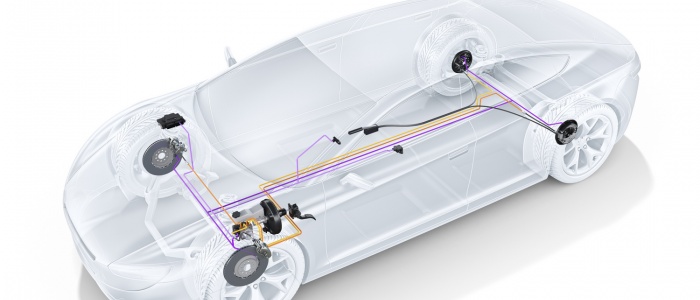 Тормозные компоненты Bosch для электромобилей